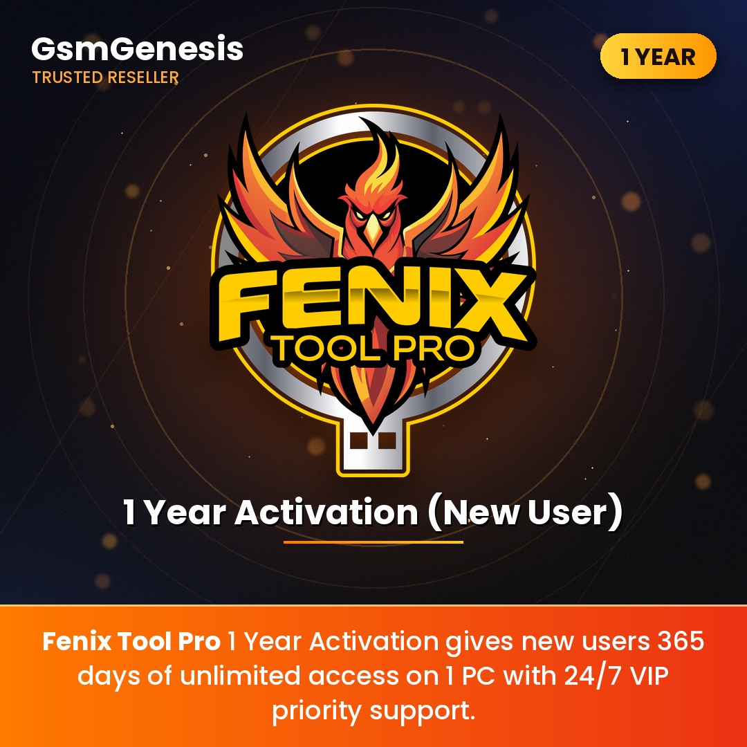 Fenix Tool Pro – 1 Year Activation (New User)